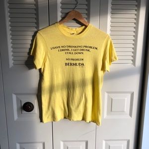 Vintage Hanes Made In USA 1980s t shirt